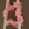 6 ft LED Pink Artificial Cherry Blossom Garland Fairy Lights Wedding Decorations
